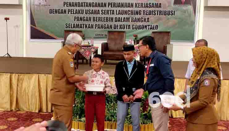 Rudy Salahuddin Launching Redistribusi Pangan Berlebih