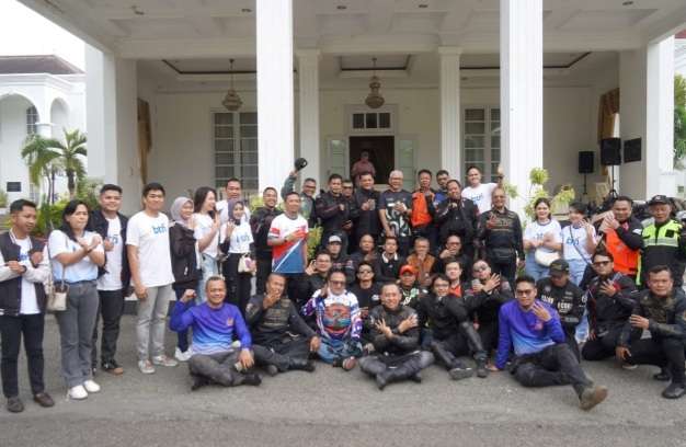 Rudy Salahuddin Lepas Peserta Touring XMAX ke Makassar
