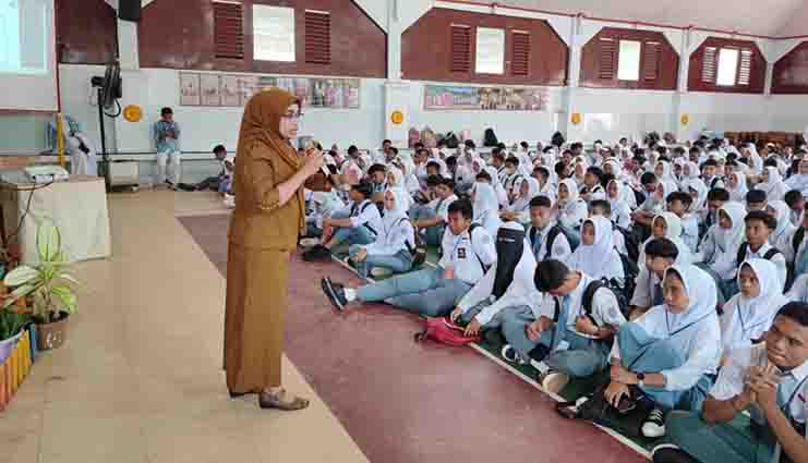 Siswa Baru SMAN 2 Limboto terima Materi Recak Digital