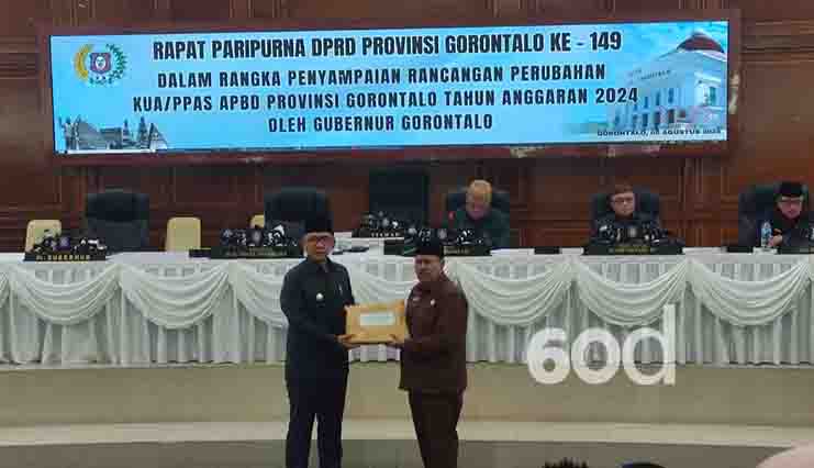 DPRD terima Rancangan KUA-PPAS APBD Perubahan Tahun 2024