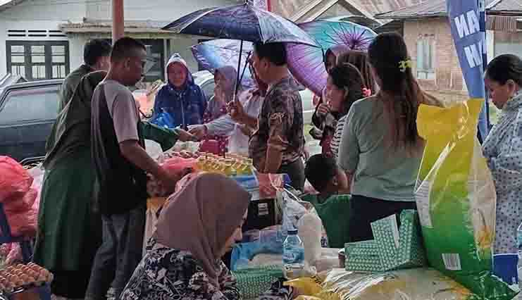 Dinas Ketahanan Pangan Gelar Gerakan Pangan Murah di Dembe 1