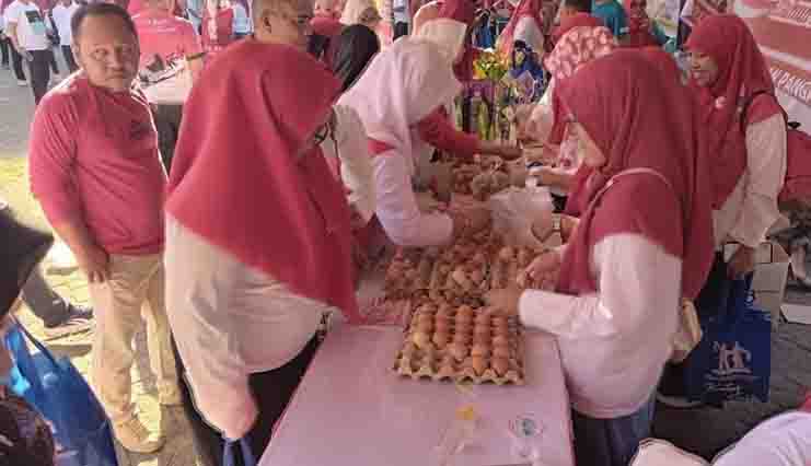 Gerakan Pangan Murah Meriahkan Penyambutan HUT Ke-79 RI