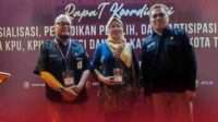 Komisioner KPU Gorontalo Utara Ikuti Rapat Kerja Nasional