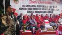 Tutup Rangkaian HUT RI di Pulubala, Ini Pesan Haris Tome