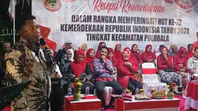 Tutup Rangkaian HUT RI di Pulubala, Ini Pesan Haris Tome