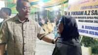Fikram Salilama Gelar Tasyakuran dengan Warga Tenda