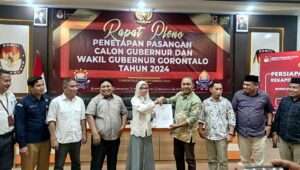 KPU Tetapkan Empat Pasangan Calon Gubernur dan Wakil Gubernur Gorontalo