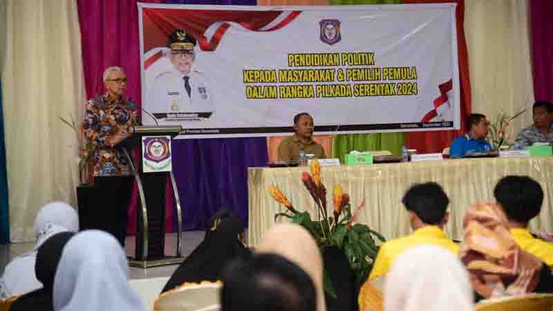 Rudy Salahuddin minta Pemilih Pemula Jangan Buta Politik