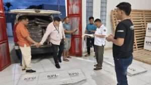 Bilik Suara dan Kotak Suara KPU Boalemo Sudah Lengkap