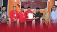 Gelar Rapat Pleno Terbuka, KPU Gorontalo Utara Tetapkan Nomor Urut Pasangan Calon Bupati