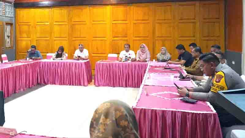 KPU Bahas Kesiapan Kampanye Rapat Umum Pasangan Calon Bupati Gorontalo