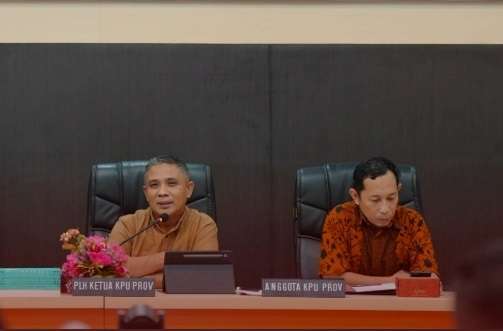 KPU gelar Rapat Pleno Penetapan Pergantian Calon Terpilih Anggota DPRD