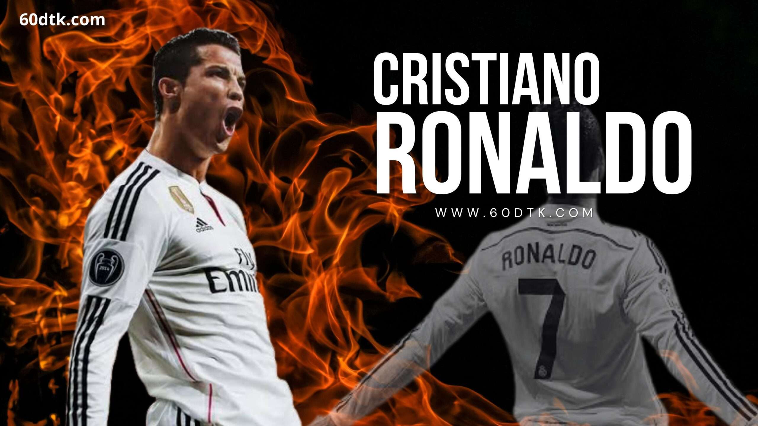 Ilustrasi Cristiano Ronaldo. by 60dtk.com