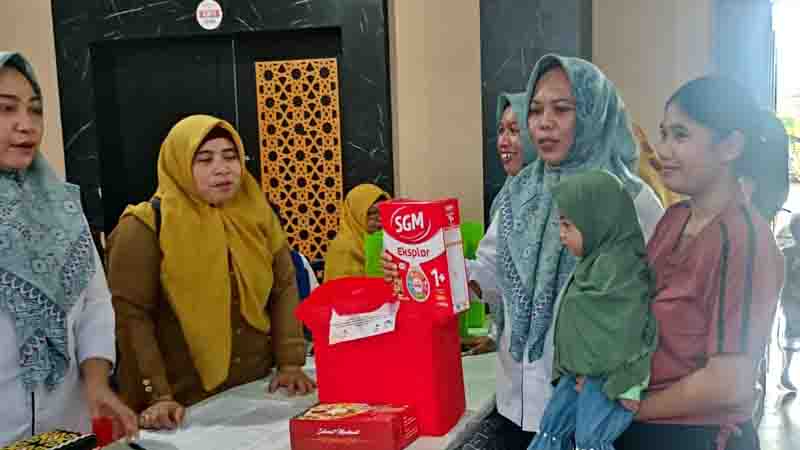 330 Balita di Kota Gorontalo Terima Bantuan