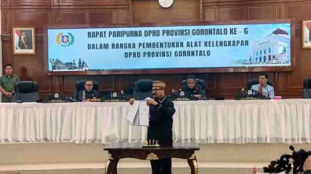 AKD DPRD Provinsi Gorontalo Resmi Terbentuk