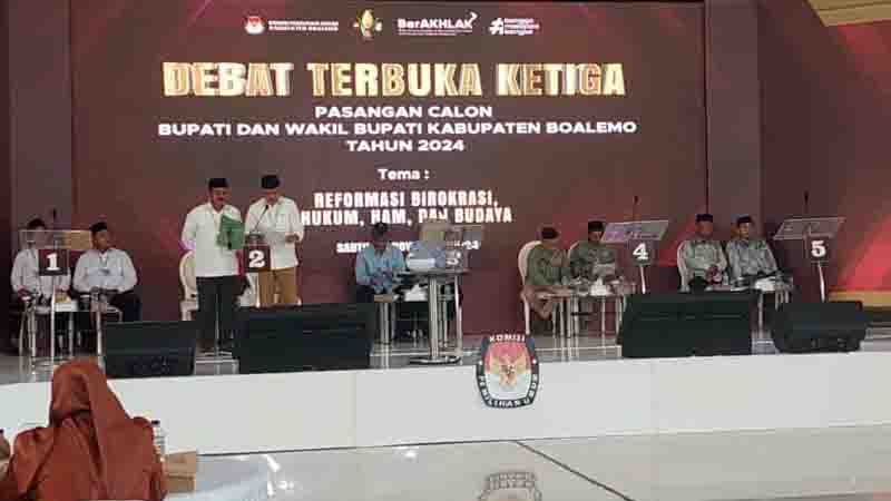 Debat Terakhir Pasangan Calon Bupati Boalemo, Yuyun Antu Semoga Membawa Inspirasi