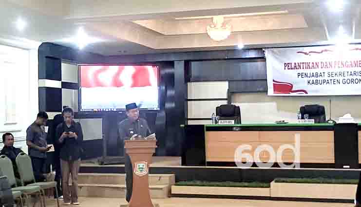 Jadi Penjabat Sekretaris Daerah, Ini Pesan Syukri Botutihe ke Trizal Entengo