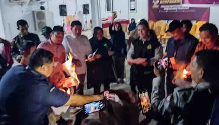 KPU Bone Bolango Musnahkan 174 Surat Suara Rusak