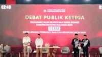 KPU Bone Bolango Sukses Gelar Debat Putaran Ketiga