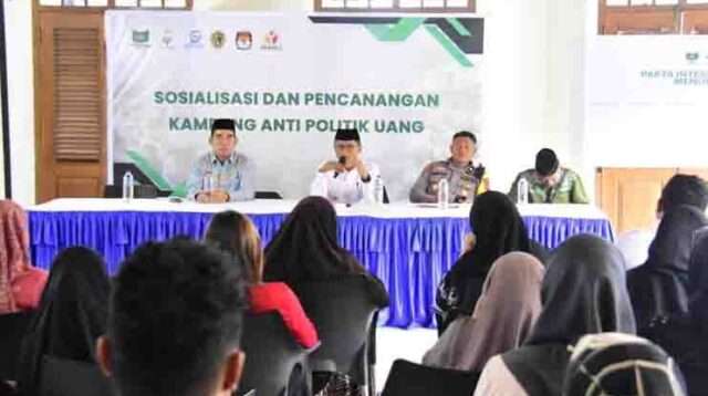 Kota Gorontalo Dukung Kampung Anti Politik Uang