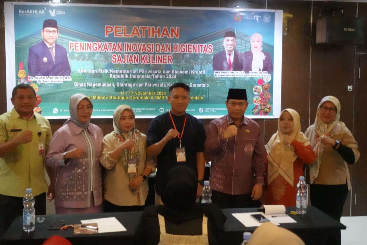Pelaku Usaha Kuliner di Kabupaten Gorontalo Terima Pelatihan