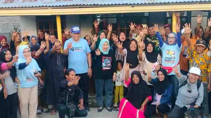Petani di Asparaga Keluhkan Jalan Rusak ke Gusnar Ismail