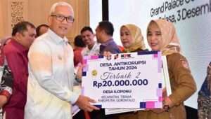 Berbagai Lomba dengan Tema Anti Korupsi Warnai Puncak Hari Anti Korupsi Sedunia di Gorontalo