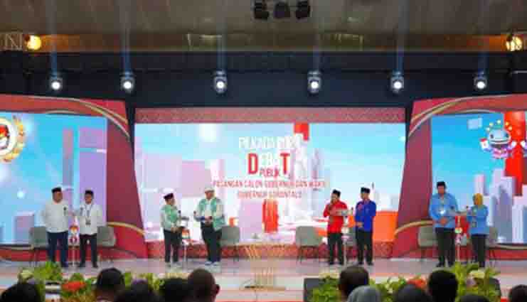 Debat Putaran Kedua Pasangan Calon Gubernur Gorontalo Tahun 2024