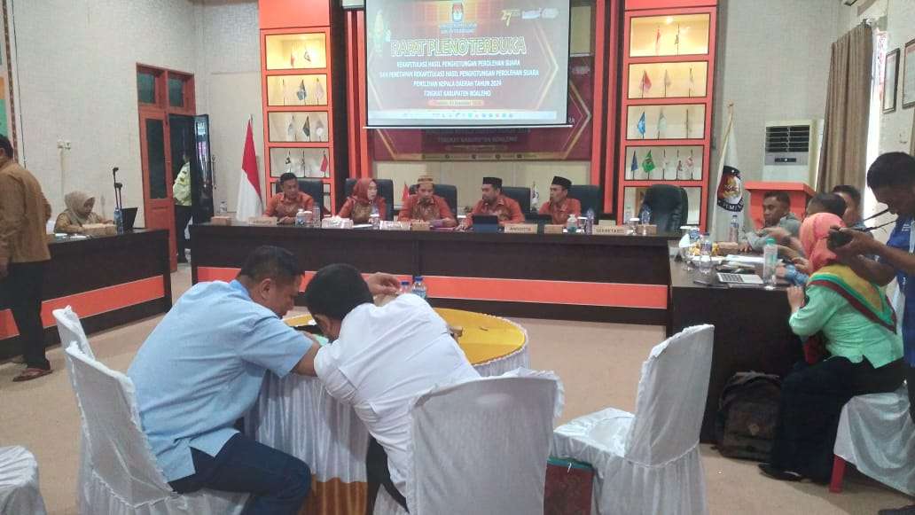 Hasil Rekapitulasi Perolehan Suara Pilkada Boalemo 2024