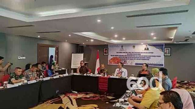 Irwan Hunawa Hadiri HLM TPID bersama Forkopimda