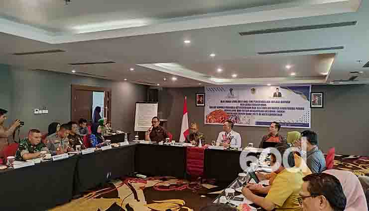 Irwan Hunawa Hadiri HLM TPID bersama Forkopimda