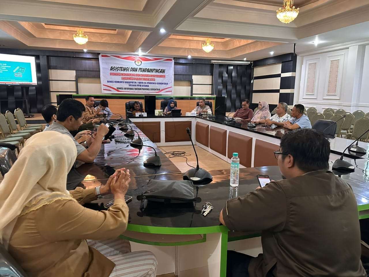 KOMINFO Lakukan Asistensi Proyeksi Monev Keterbukaan Informasi Publik 2025