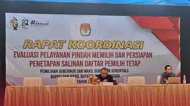 KPU Gorontalo Utara Evaluasi Layanan Pindah Memilih