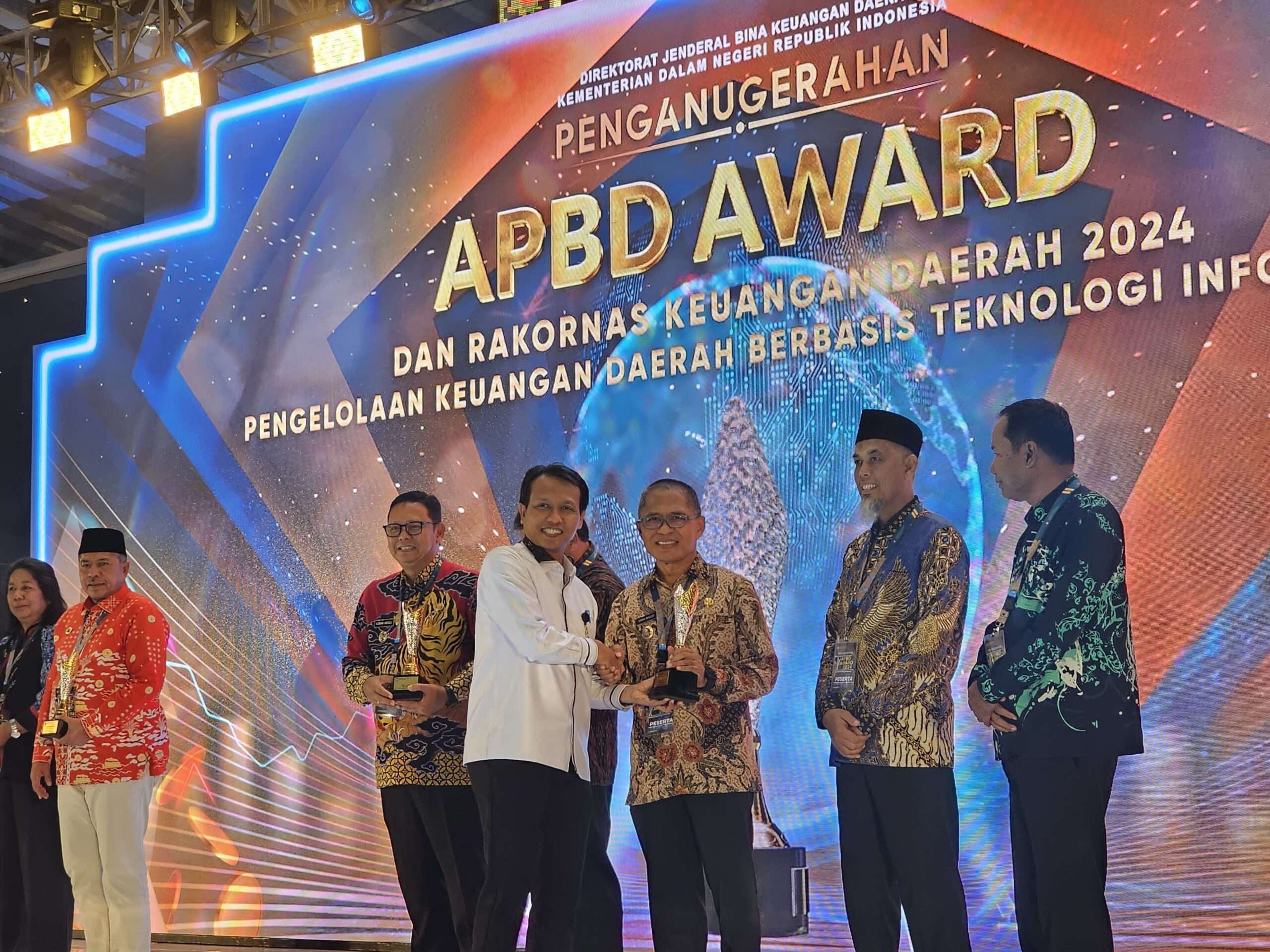 Kota Gorontalo Terima Penghargaan APBD Award 2024