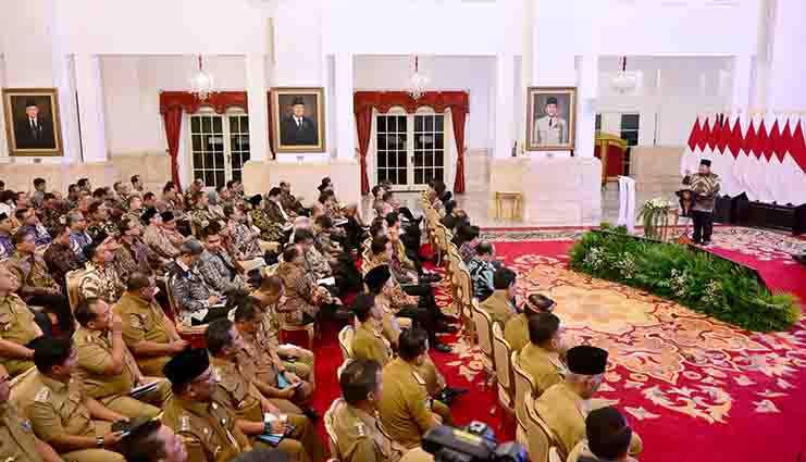 Rudy Salahuddin Hadiri Penyerahan DIPA dan TKD 2025