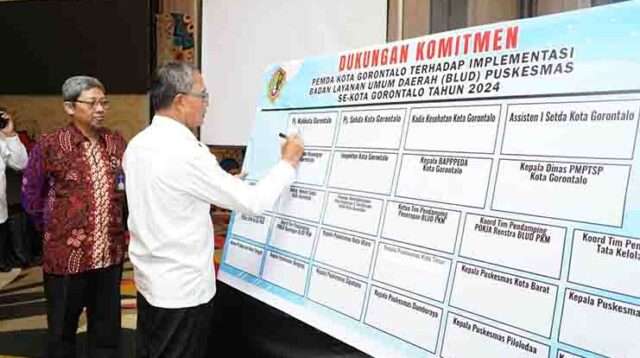 Tahun Depan Puskesmas se-Kota Gorontalo Terapkan BLUD