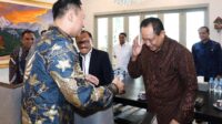 Gusnar Ismail disambut oleh Menteri Koordinator AHY