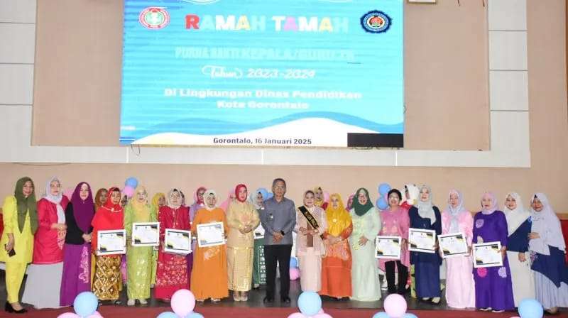 Ramah Tamah Purna Bakti Guru TK se - Kota Gorontalo
