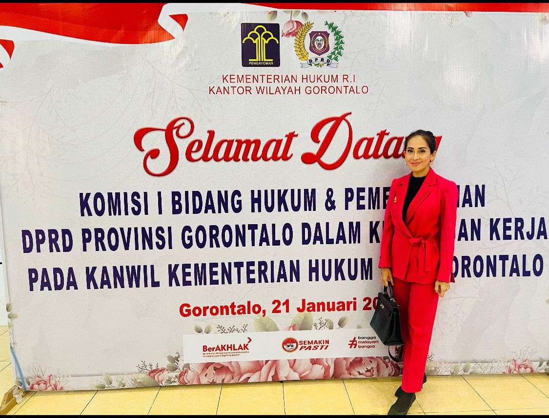 Yeyen Sidiki Minta Kemenkumham Gorontalo Perkuat Kolaborasi dengan DPRD