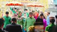 Prosesi Adat Moloopu Sambut Wakil Wali Kota Gorontalo