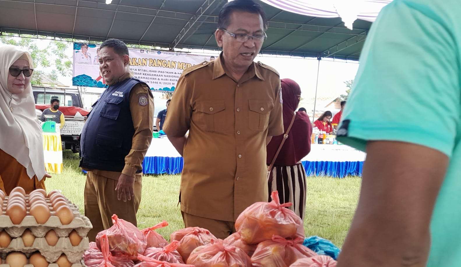 GPM Dinas Ketahanan Pangan Penuhi Kebutuhan Warga di Padebuolo