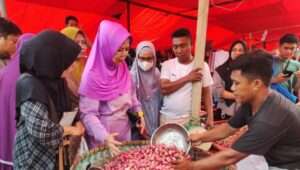 Idah Syahidah Pantau Harga dan Stok Bahan Pokok di Pasaran