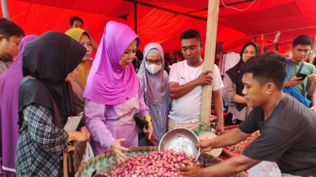 Idah Syahidah Pantau Harga dan Stok Bahan Pokok di Pasaran