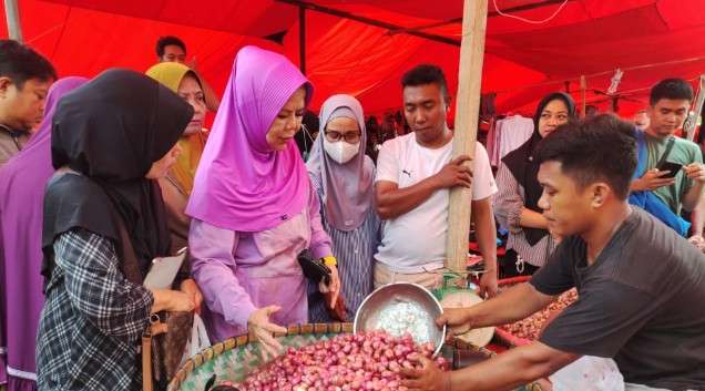 Idah Syahidah Pantau Harga dan Stok Bahan Pokok di Pasaran
