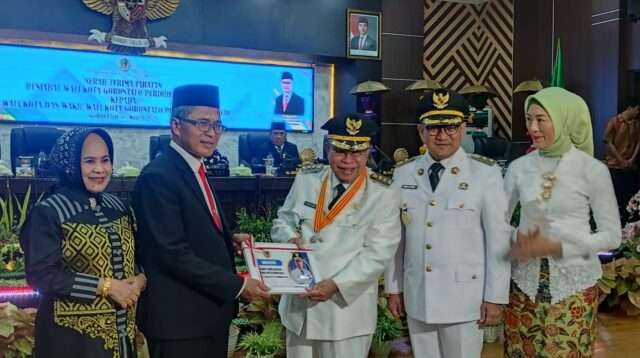 Serah Terima Jabatan Wali Kota, Irwan Hunawa: Selamat untuk Pak Adhan