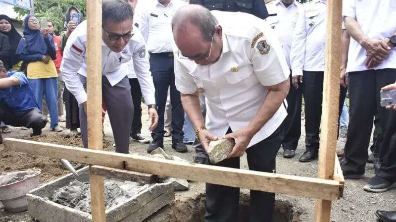 12 Rumah Layak Huni di Tuladenggi mulai Dibangun