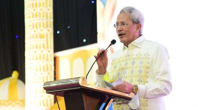 Hadir di Halalbihalal Pemerintah Provinsi Gorontalo, Tursandi Alwi Apresiasi Pidato Gubernur