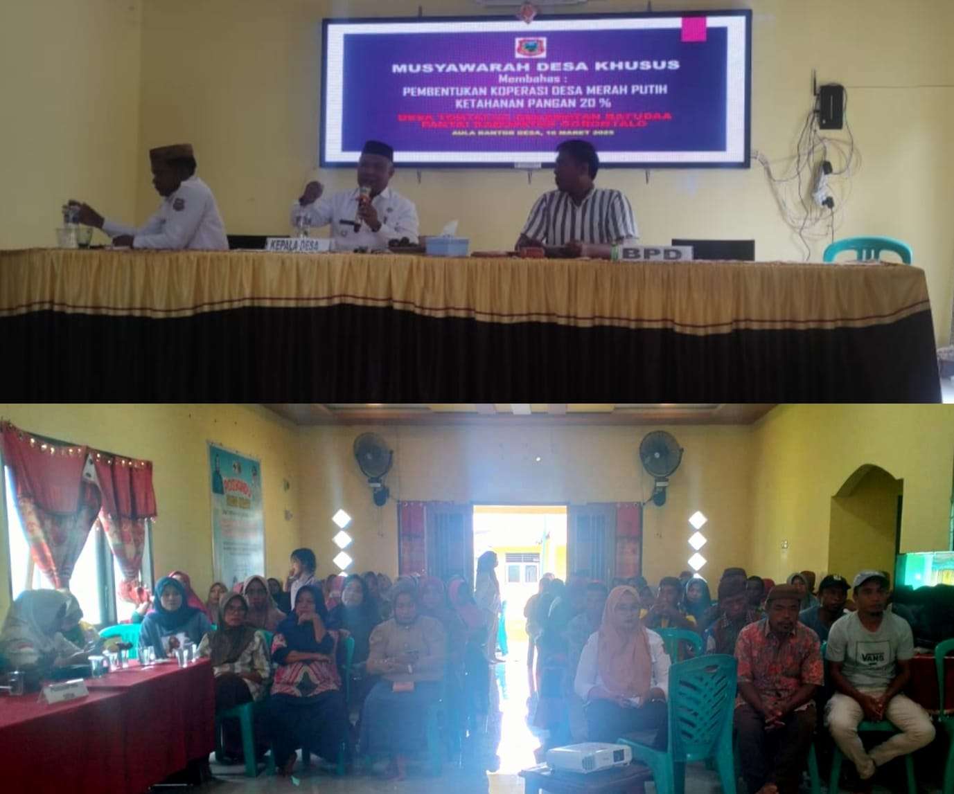 Tindaklanjut Imbauan Gubernur Gorontalo, Tontayuo Bentuk Koperasi Desa Merah Putih
