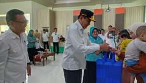 Disketapan Salurkan Bantuan Makanan B2SA, Gubernur Gorontalo: Stunting Kita Tuntaskan