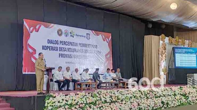 57 Persen Koperasi Merah Putih di Gorontalo Sudah Berbadan Hukum